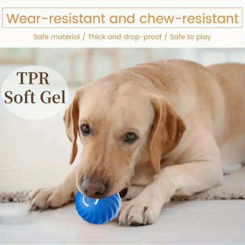 Orange Pet Bouncing Ball
