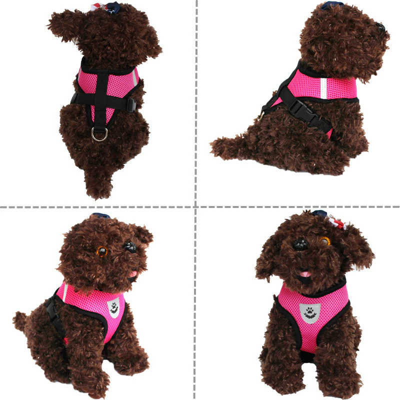 Cat Dog Pet Harness Reflective