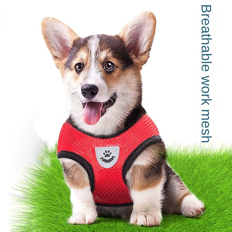 Cat Dog Pet Harness Reflective