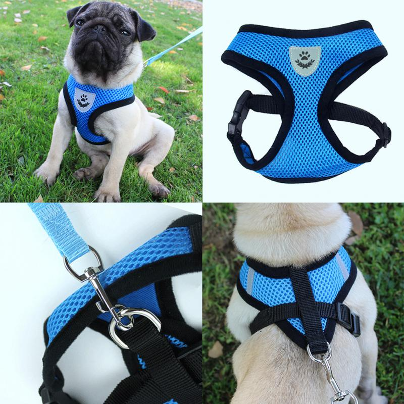 Cat Dog Pet Harness Reflective